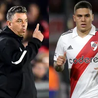 Gallardo habló sobre la inminente llegada de Juanfer y avisó cuándo lo espera