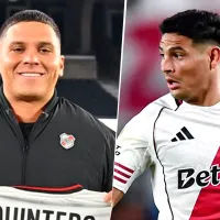 Lo llenó de elogios y ahora vuelven a ser compañeros: Maxi Salas y Juanfer Quintero se juntan en River