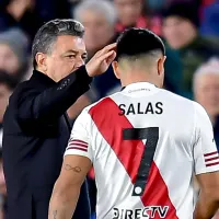 Preocupación en River: qué dijo Gallardo sobre la posible lesión de Maxi Salas