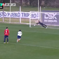 VIDEO: Lavagnino debutó en Independiente y atajó un penal en Reserva