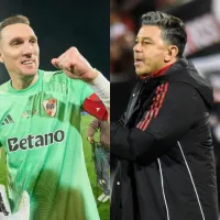 Gallardo se deshizo en elogios para Armani luego de la clasificación de River por penales ante Unión