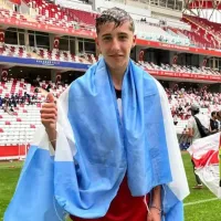Así juega Luca Scarlato, la joya de River que quiso Inter de Italia y firmó su primer contrato