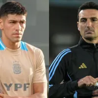 Scaloni habló sobre Lautaro Rivero tras su primera convocatoria a la Selección Argentina