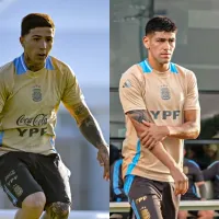 River los une: el guiño de Enzo Fernández a Lautaro Rivero en la Selección Argentina