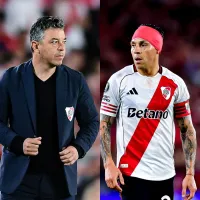 Cómo está la relación de Enzo Pérez con Gallardo en medio de la turbulencia