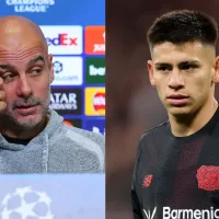 Pep Guardiola sorprendió, habló sobre el Diablito Echeverri y destrozó a su representante
