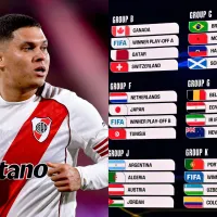 Se sortearon los grupos: los jugadores de River que podrían ir al Mundial 2026