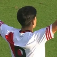 No se vio: el festejo especial de Cabral tras su doblete en la final de la Messi Cup