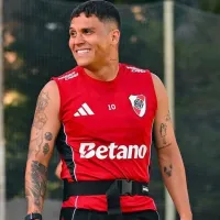 Juanfer Quintero vuela: sus fotos en plena pretemporada que ilusionan a River