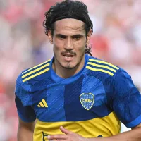 Qué tiene Edinson Cavani y por qué Diego Martínez lo descartó para Boca vs. Platense