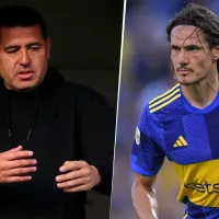 La pregunta que Juan Román Riquelme quiere hacerle a Edinson Cavani