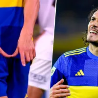 Ya se sabe: a quién le dedicó Edinson Cavani el festejo de su gol a Vélez