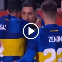 El golazo de Miguel Merentiel en Boca ante Almirante Brown por la Copa Argentina 2024