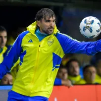 El nuevo equipo que probó Diego Martínez en la práctica de Boca con cambios en el mediocampo