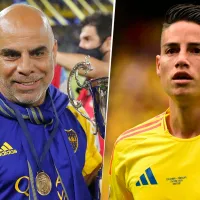 Qué dijo Chicho Serna sobre la posibilidad de que James Rodríguez juegue en Boca