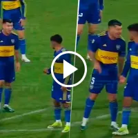 VIDEO  La furia de Gary Medel con Milton Delgado en Boca: \&#039;Dale, corré\&#039;
