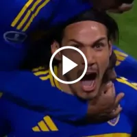 VIDEO  Edinson Cavani marcó un golazo para darle la victoria parcial a Boca ante Cruzeiro