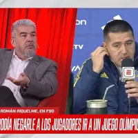 Riquelme se enojó con el Chavo Fucks en medio de una nota y se fue: 'No me reta ni mi viejo'