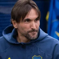 La variante táctica que ensayó Diego Martínez durante el entrenamiento de Boca