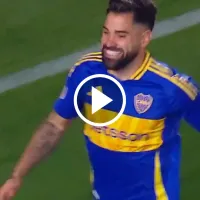 VIDEO  El gol de cabeza de Milton Giménez para poner en ventaja a Boca ante Estudiantes