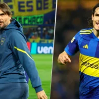 El pedido de Edinson Cavani que aceptó Diego Martínez a días del Boca-Racing