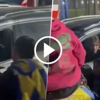 El reclamo de un hincha de Boca a Diego Martínez, cara a cara: \&#039;Tenés que poner a...\&#039;