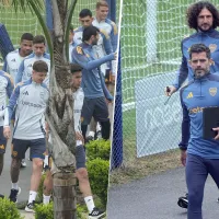 Gago pesó a los jugadores de Boca: se filtraron los resultados de la primera semana