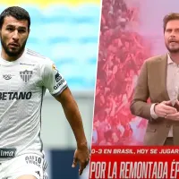 Con un meme de Vignolo, la picante burla de Junior Alonso a River tras eliminarlo de la Copa Libertadores: ＂Más por favor＂