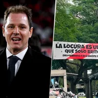 Los hinchas de Boca se burlaron de los de River por unos pasacalles a favor de Jorge Brito