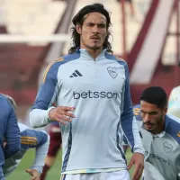 El tuit de Edinson Cavani tras la derrota de Boca a las 3 de la mañana