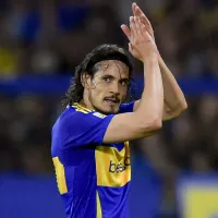 El tuit de Edinson Cavani tras la victoria de Boca en Junín a las cuatro de la mañana