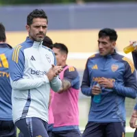 Los dos equipos que armó Gago en la práctica de Boca: ¿quiénes juegan contra Unión?