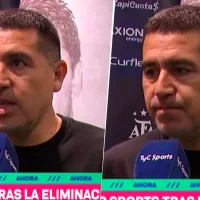 Juan Román Riquelme fue tajante tras la eliminación de Boca: ＂Reconozco que...＂