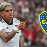 Las fotos virales de Carlos Palacios: con guiños a Boca y hasta con un jugador del club