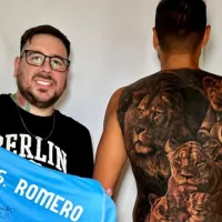 El tatuador de Chiquito Romero explicó qué significa el nuevo tatoo del arquero de Boca