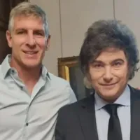 Uno de Boca, el otro no: los dos regalos que Martín Palermo le hizo a Javier Milei