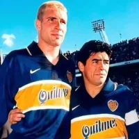 Un pase histórico: Martín Palermo estaba por firmar en River, pero una frase de Maradona cambió todo y terminó en Boca