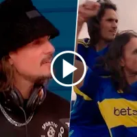 El gesto de Cavani que sorprendió a Christian Sancho: "Él no sabía"