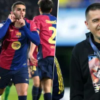 Dani Olmo, figura del Barcelona, soltó una frase que volvió locos a los hinchas de Boca: ＂¿Maradona o Pelé? Riquelme＂