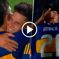 VIDEO | Dos goles de Boca en un minuto: así marcaron Zeballos y Merentiel ante Argentino de Monte Maíz