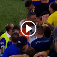 VIDEO | La furia de los hinchas de Boca contra los jugadores y Gago tras la eliminación