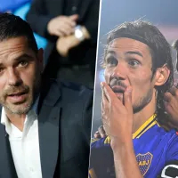 Marca la postura interna en Boca: la actividad que Gago, Rojo y Cavani hicieron en conjunto