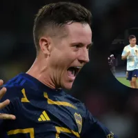 VIDEO | La charla entre Ander Herrera y Milton Giménez que terminó en gol de Boca