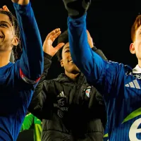 El Colo Barco vivió un emotivo momento en el vestuario del Racing de Estrasburgo