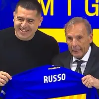 Riquelme presentó a Miguel Russo y explicó qué tiene el DT y le faltó a Gago