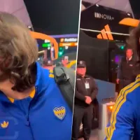 La reacción de Cavani cuando un hincha de Boca le preguntó si llamó a Cristiano Ronaldo