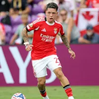 Benfica quedo afuera del Mundial y los hinchas se burlaron de Prestianni: "Boca vigila"