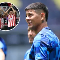 Marcos Rojo llamó a los referentes de Estudiantes por un motivo puntual