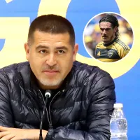 La postura de Riquelme con Cavani en medio de las críticas de los hinchas de Boca