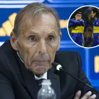 Por qué Russo prefirió sacar a Miguel Merentiel antes que a Edinson Cavani